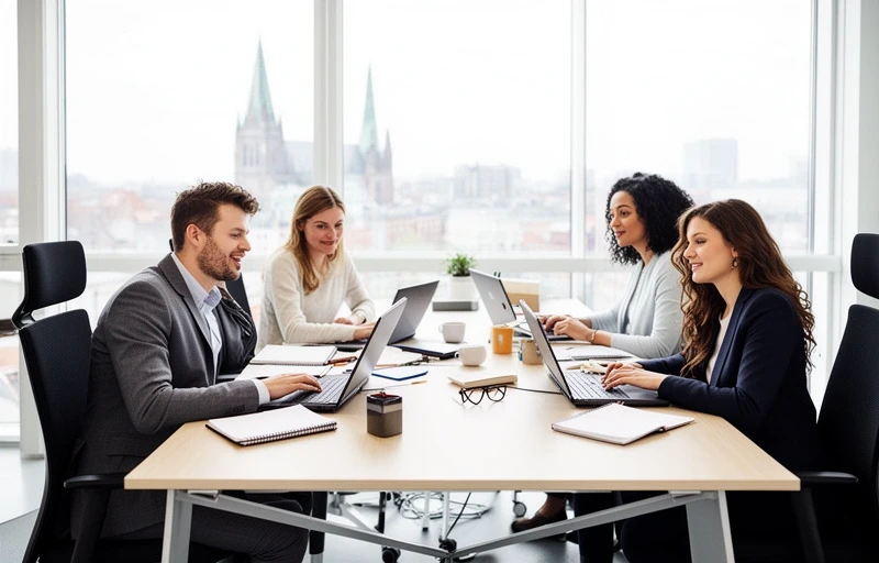 PostAkademie Team bei einem Workshop in Bremen